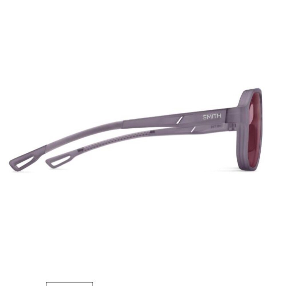 Smith Truss Sunglasses - OS Matte Meteorite Crystal ChromaPop Low Light Rose NWT - Picture 2 of 7